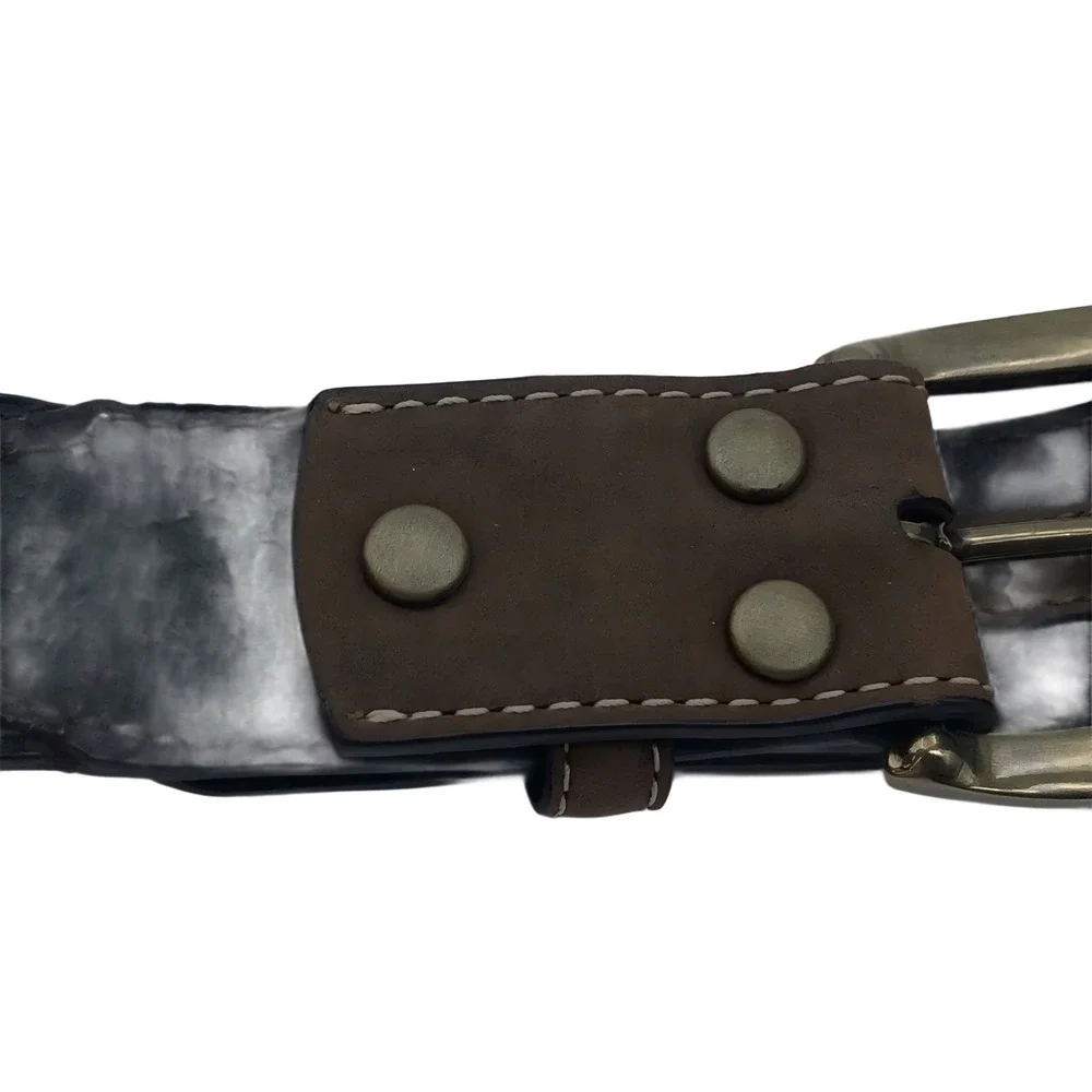 Nocona Mens‎ Brown Leather Camo Shotgun Shell Concho Belt Sz 46 N24366222 Hunter